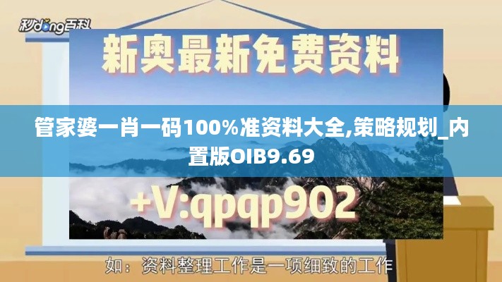 管家婆一肖一码100%准资料大全,策略规划_内置版OIB9.69