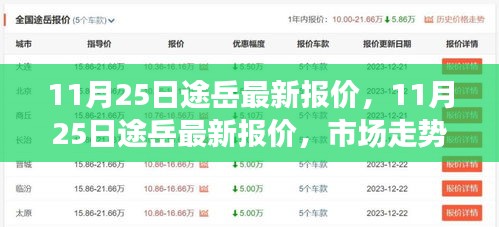 11月25日途岳最新报价及市场走势分析，购车良机与挑战并存