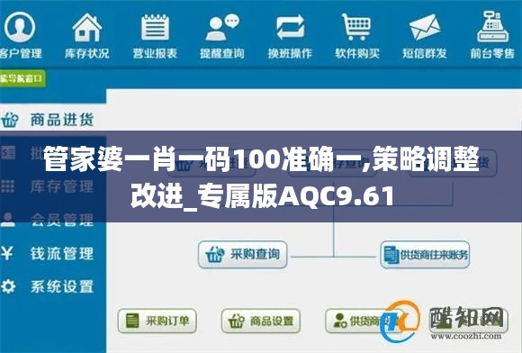 管家婆一肖一码100准确一,策略调整改进_专属版AQC9.61