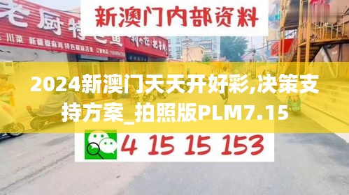 2024新澳门天天开好彩,决策支持方案_拍照版PLM7.15