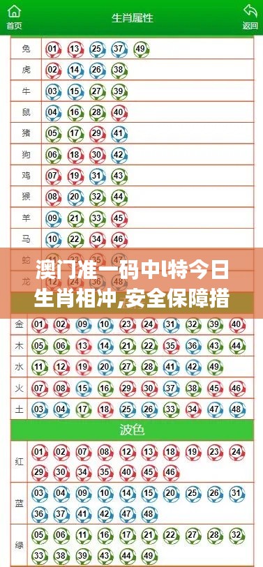 澳门准一码中l特今日生肖相冲,安全保障措施_设计师版RIS7.45