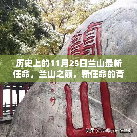 兰山新任命的背后，历史沿革与深远影响揭秘