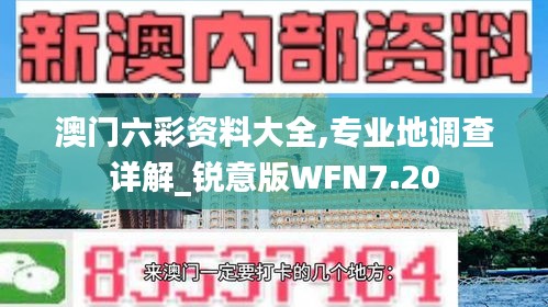 澳门六彩资料大全,专业地调查详解_锐意版WFN7.20