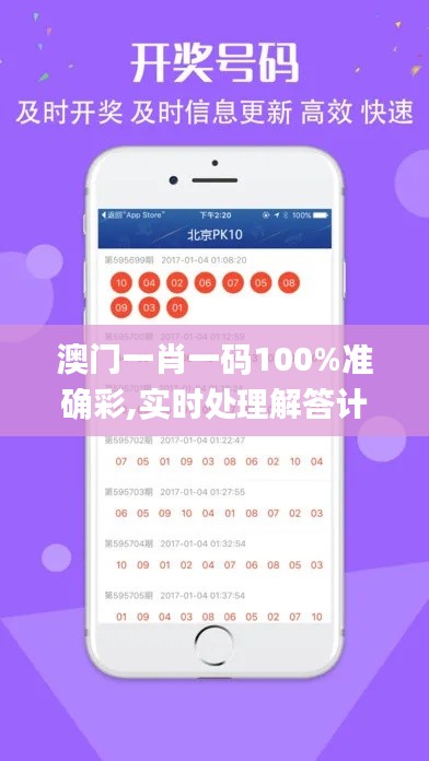 澳门一肖一码100%准确彩,实时处理解答计划_闪电版ZEW8.71