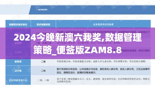 2024今晚新澳六我奖,数据管理策略_便签版ZAM8.8