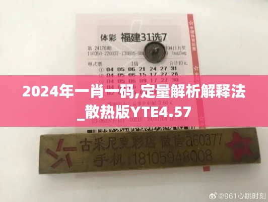 2024年一肖一码,定量解析解释法_散热版YTE4.57