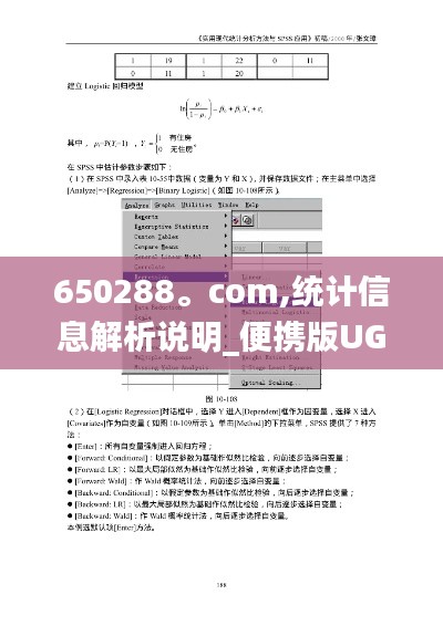 650288。com,统计信息解析说明_便携版UGD8.4