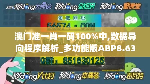 澳门准一肖一码100%中,数据导向程序解析_多功能版ABP8.63