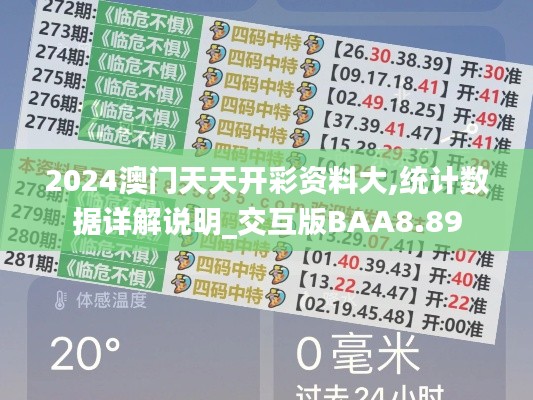 2024澳门天天开彩资料大,统计数据详解说明_交互版BAA8.89