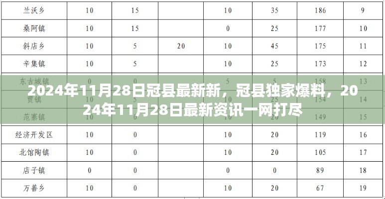 2024年11月28日冠县独家爆料与最新资讯汇总