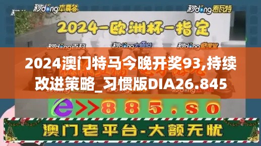 2024澳门特马今晚开奖93,持续改进策略_习惯版DIA26.845