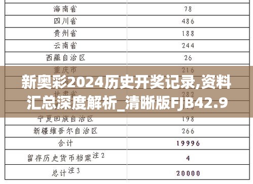 新奥彩2024历史开奖记录,资料汇总深度解析_清晰版FJB42.957