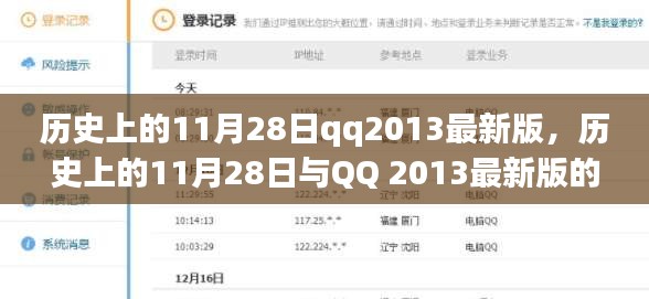 历史上的11月28日与QQ 2013最新版的发展里程碑回顾