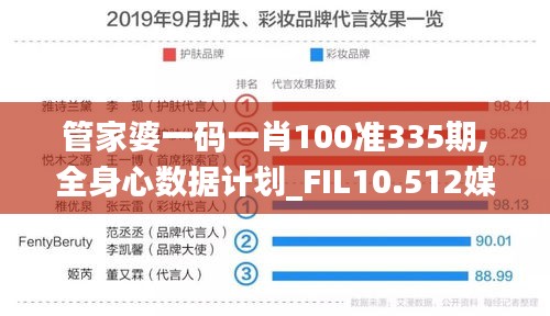 管家婆一码一肖100准335期,全身心数据计划_FIL10.512媒体版