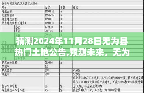 无为县热门土地公告预测，未来焦点展望至2024年11月28日明日焦点