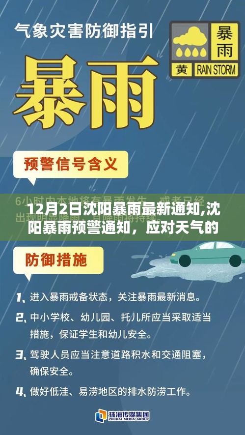 沈阳暴雨预警通知，应对天气挑战，保障城市安全行动启动