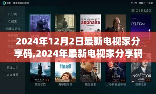 2024年最新电视家分享码探析，利弊分析与个人观点分享