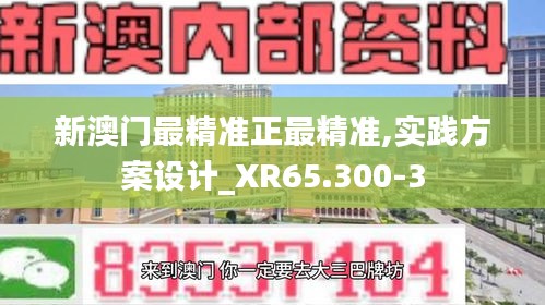 新澳门最精准正最精准,实践方案设计_XR65.300-3