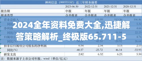 2024全年资料免费大全,迅捷解答策略解析_终极版65.711-5