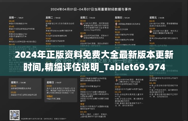 2024年正版资料免费大全最新版本更新时间,精细评估说明_Tablet69.974