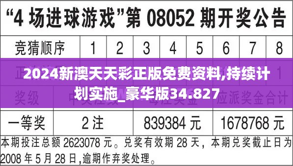 2024新澳天天彩正版免费资料,持续计划实施_豪华版34.827