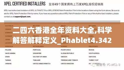 二四六香港全年资料大全,科学解答解释定义_Phablet4.342