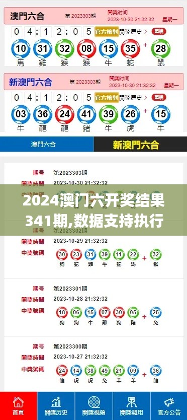 2024澳门六开奖结果341期,数据支持执行策略_移动版17.650