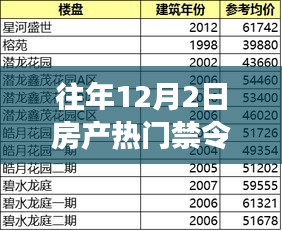 历年十二月二日房产热门禁令深度解读，背景、事件、影响与时代地位分析