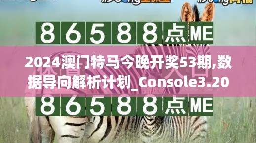 2024澳门特马今晚开奖53期,数据导向解析计划_Console3.201