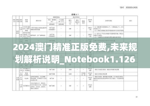 2024澳门精准正版免费,未来规划解析说明_Notebook1.126