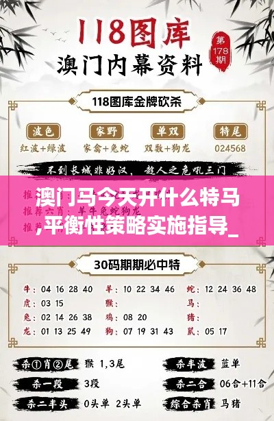 澳门马今天开什么特马,平衡性策略实施指导_安卓版10.201