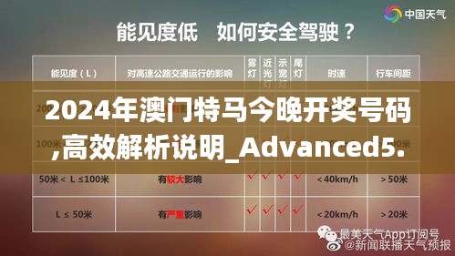 2024年澳门特马今晚开奖号码,高效解析说明_Advanced5.524