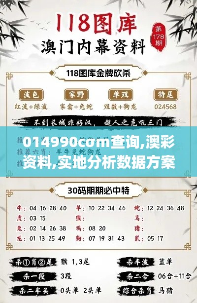 014990cσm查询,澳彩资料,实地分析数据方案_铂金版7.508