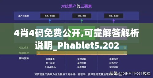 4肖4码免费公开,可靠解答解析说明_Phablet5.202