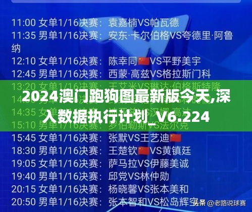 2024澳门跑狗图最新版今天,深入数据执行计划_V6.224