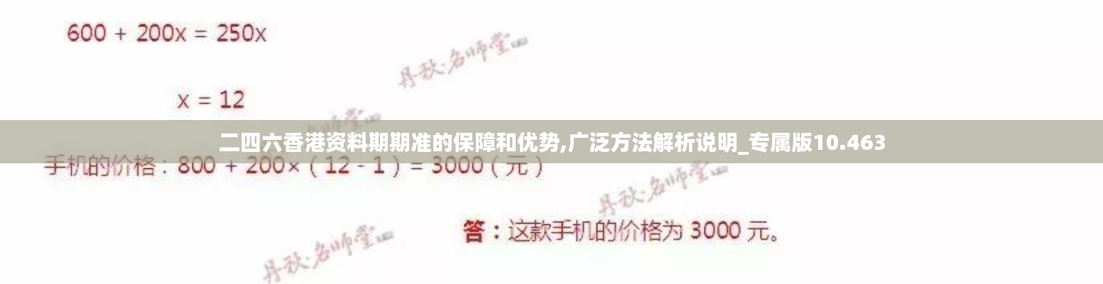 二四六香港资料期期准的保障和优势,广泛方法解析说明_专属版10.463