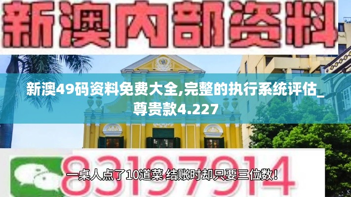 新澳49码资料免费大全,完整的执行系统评估_尊贵款4.227