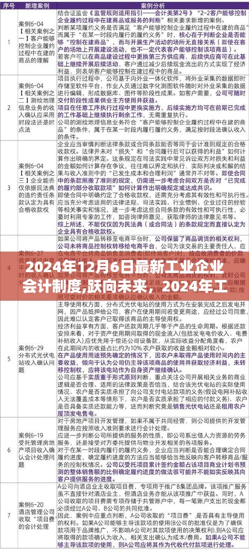 跃向未来，2024年工业企业会计制度新篇章——学习变化，自信成就梦想