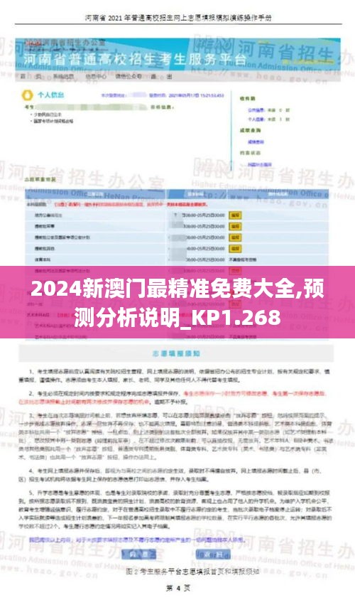 2024新澳门最精准免费大全,预测分析说明_KP1.268