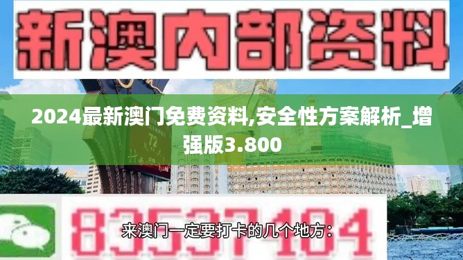 2024最新澳门免费资料,安全性方案解析_增强版3.800