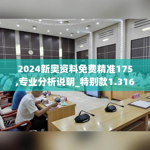 2024新奥资料免费精准175,专业分析说明_特别款1.316