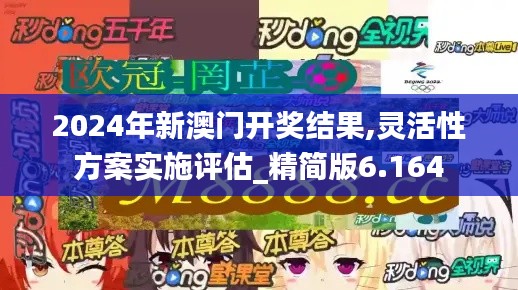 2024年新澳门开奖结果,灵活性方案实施评估_精简版6.164