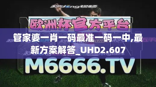 管家婆一肖一码最准一码一中,最新方案解答_UHD2.607