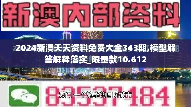 2024新澳天天资料免费大全343期,模型解答解释落实_限量款10.612