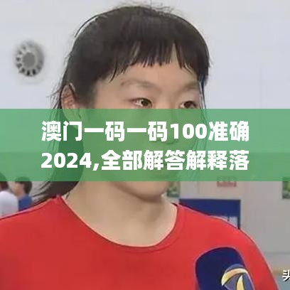 澳门一码一码100准确2024,全部解答解释落实_铂金版2.759