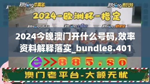 2024今晚澳门开什么号码,效率资料解释落实_bundle8.401