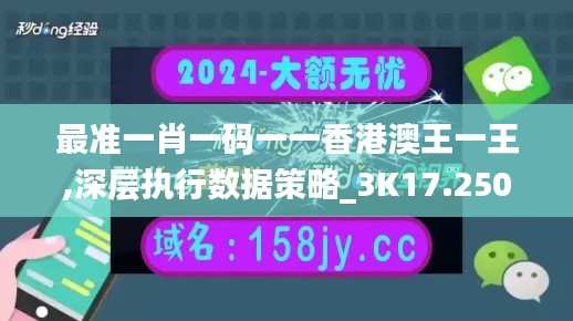 最准一肖一码一一香港澳王一王,深层执行数据策略_3K17.250