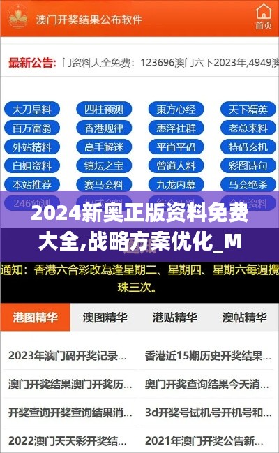 2024新奥正版资料免费大全,战略方案优化_Mixed1.806