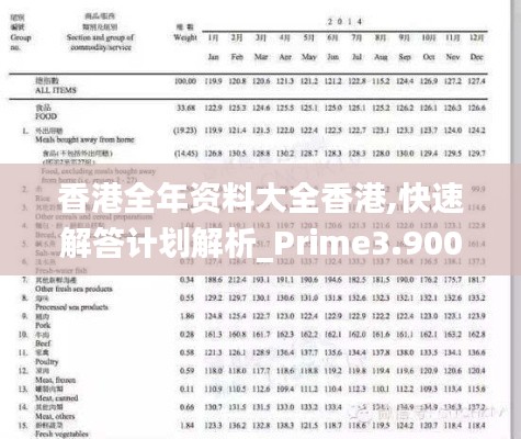 香港全年资料大全香港,快速解答计划解析_Prime3.900