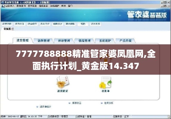 7777788888精准管家婆凤凰网,全面执行计划_黄金版14.347